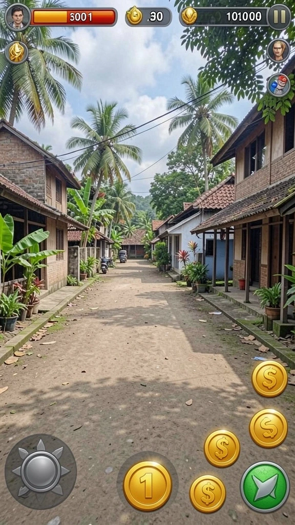 Tampilan menu utama yang menarik dan mudah dinavigasi.