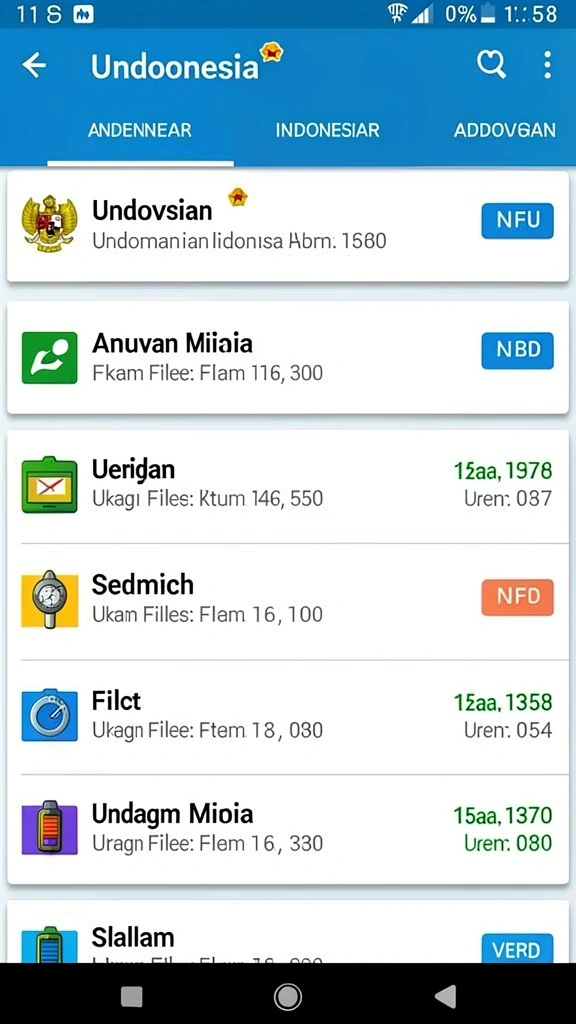 Tampilan antarmuka yang ramah pengguna.