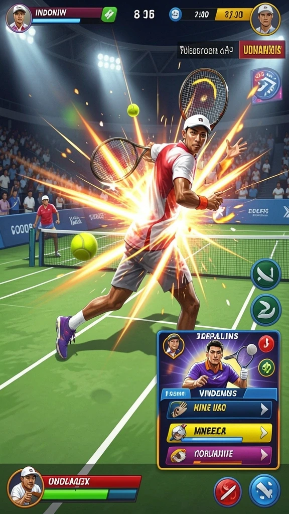 Gameplay dalam 9ZK yang penuh aksi dan tantangan.