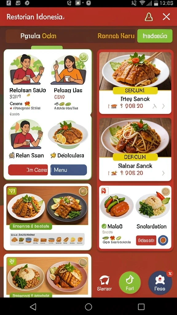 Grafis yang memukau dengan efek suara yang menyenangkan.