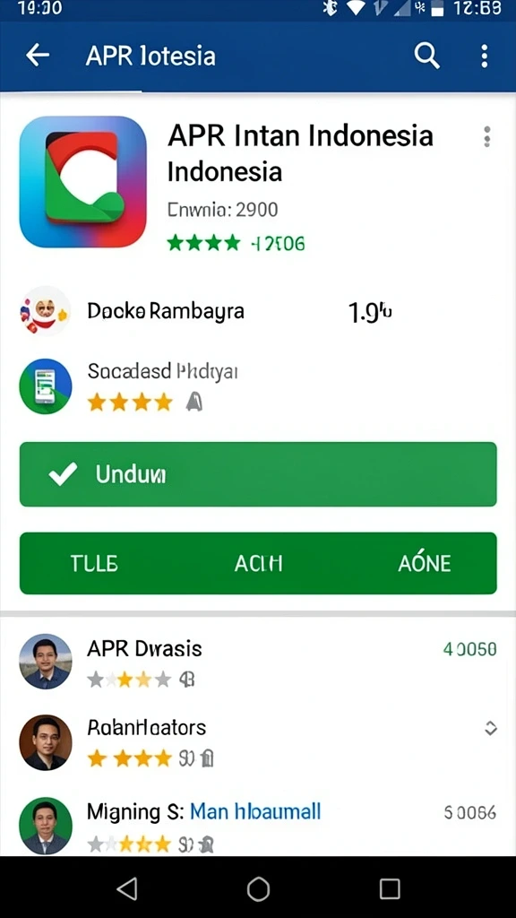 Tampilan antarmuka yang user-friendly.