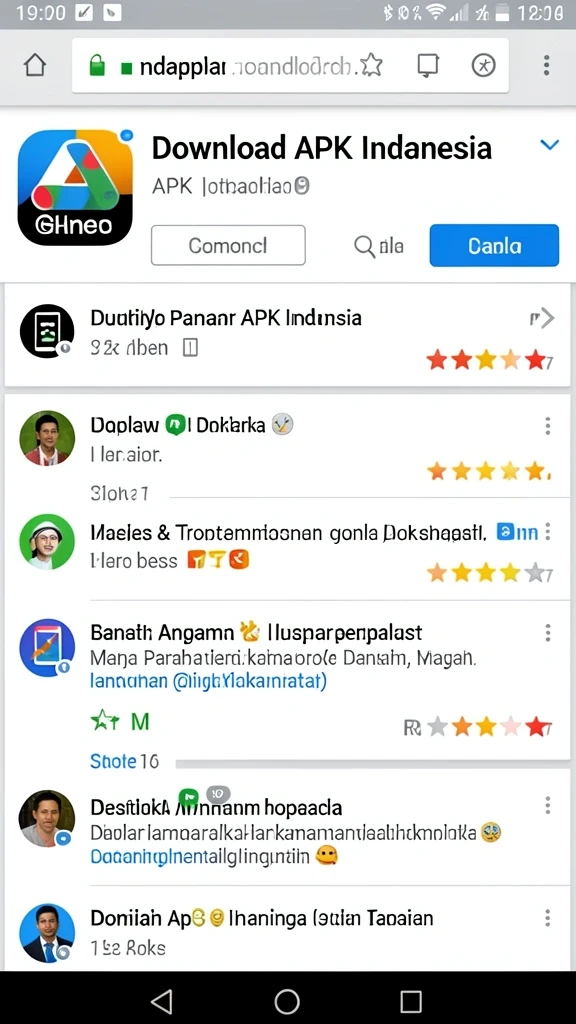 Tampilan antarmuka yang ramah pengguna.