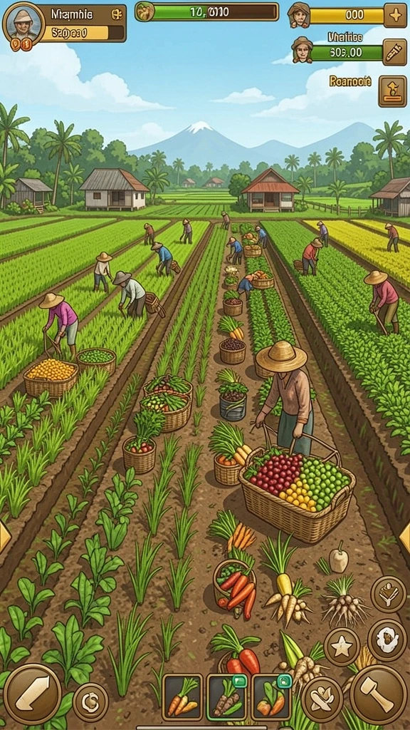 Karakter-karakter unik yang siap berpetualang.