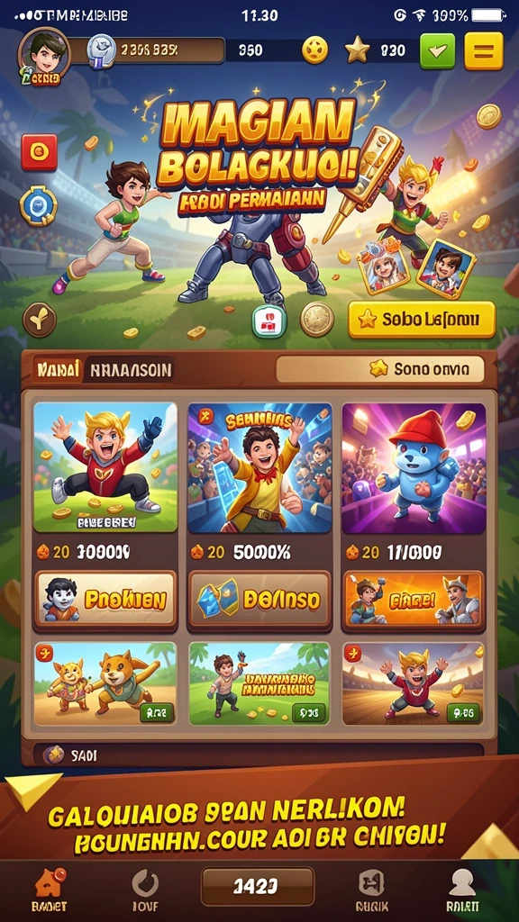 Tampilan antarmuka yang menarik dan mudah digunakan.
