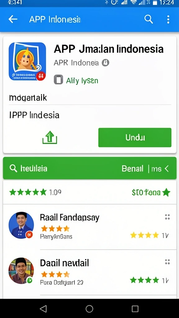 Tampilan antarmuka yang menawan dan mudah dinavigasi.
