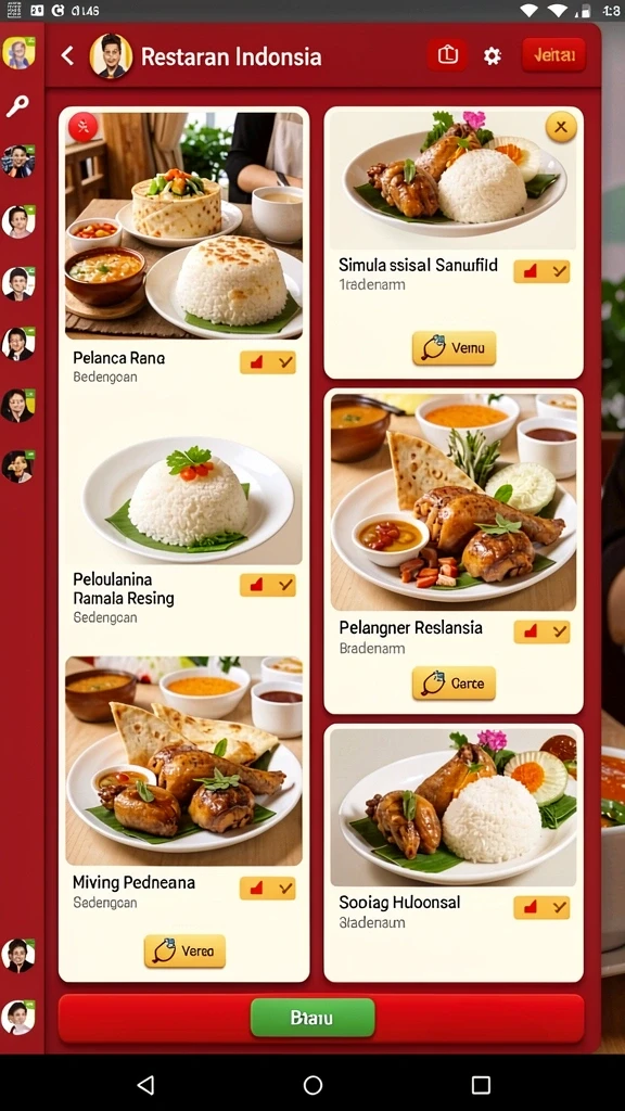 Antarmuka pengguna yang menarik dan mudah dinavigasi.