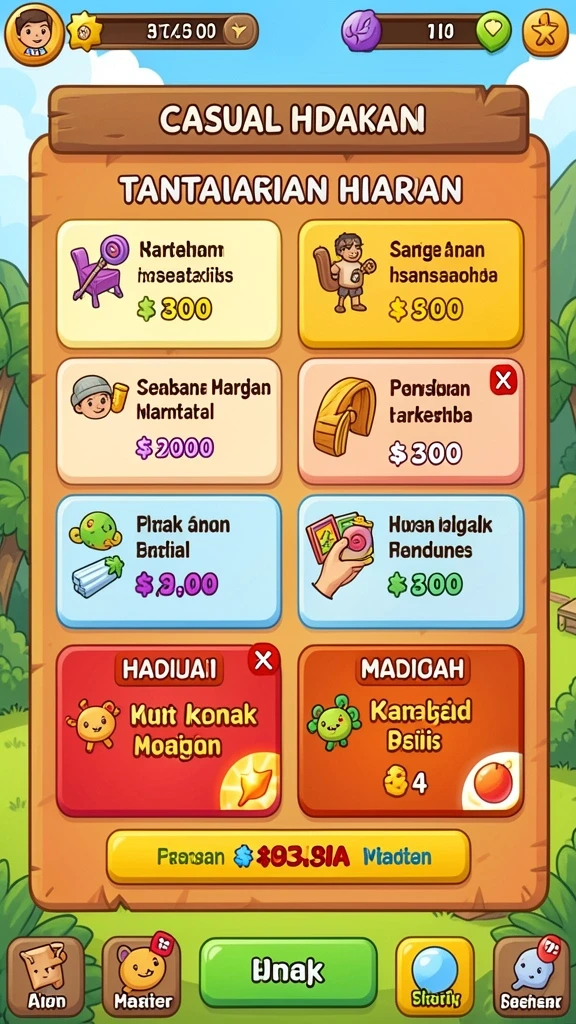Fitur sosial yang memungkinkan bermain dengan teman.
