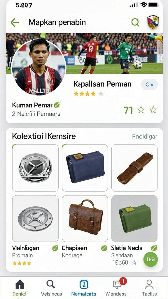 Tampilan antarmuka yang sederhana dan menarik.