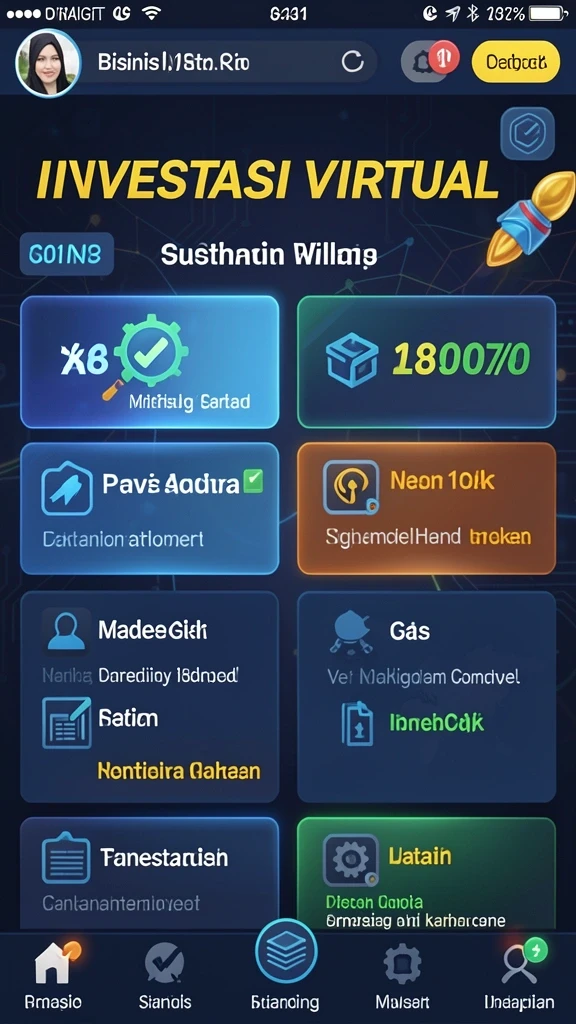 Tampilan antarmuka yang menarik dan user-friendly.