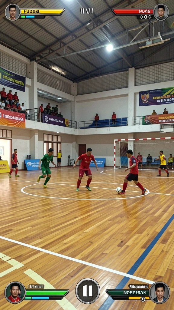 Berbagai pilihan permainan menarik tersedia.