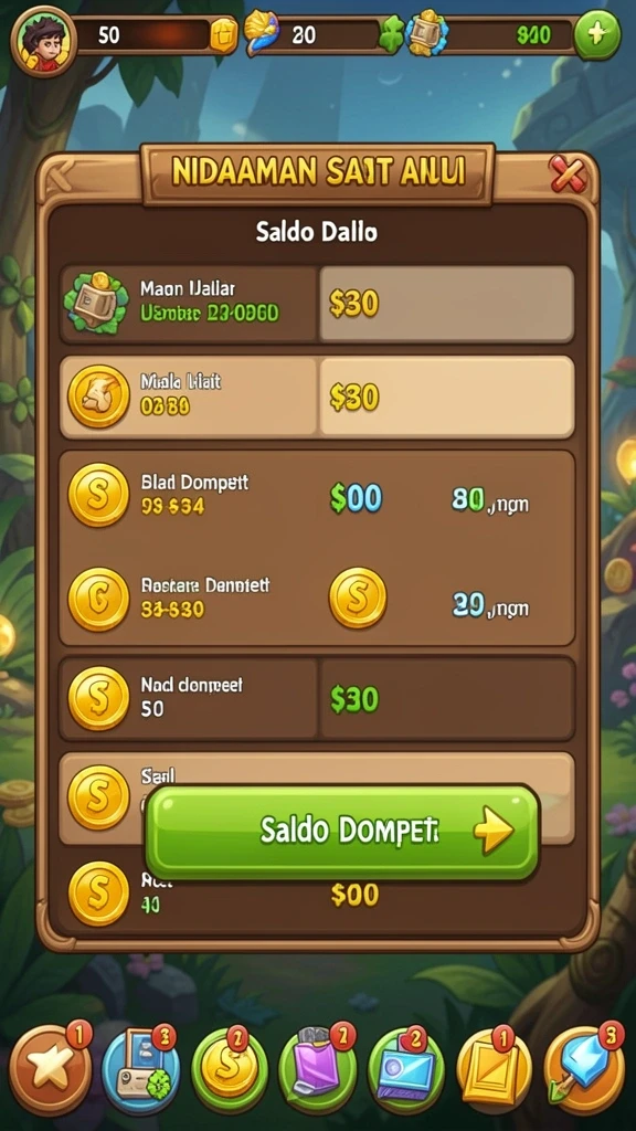 Tampilan awal yang menarik dan intuitif.