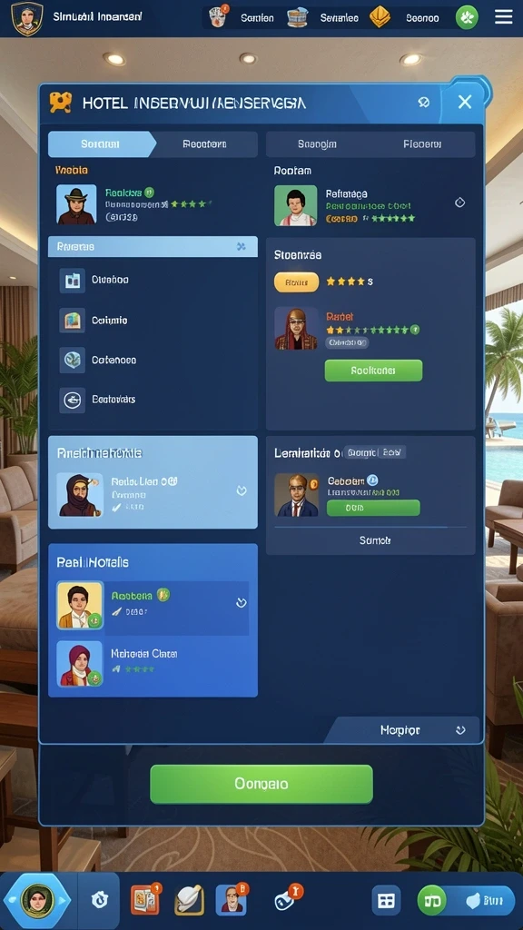 Tampilan mesin slot dengan tema luar angkasa.