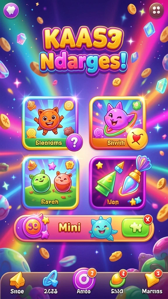 Berbagai karakter unik untuk dipilih dan dimainkan.