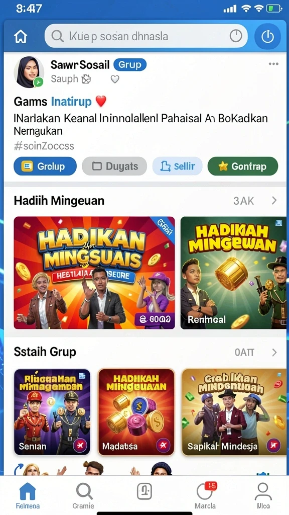 Antarmuka ODDIGO yang intuitif dan mudah dipahami.
