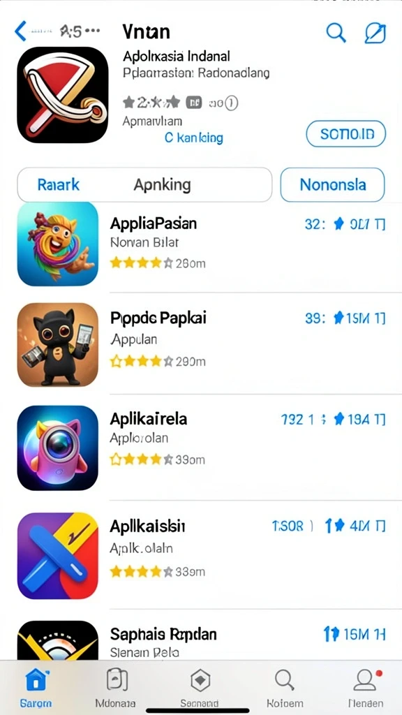 Tampilan antarmuka yang menarik dan user-friendly.
