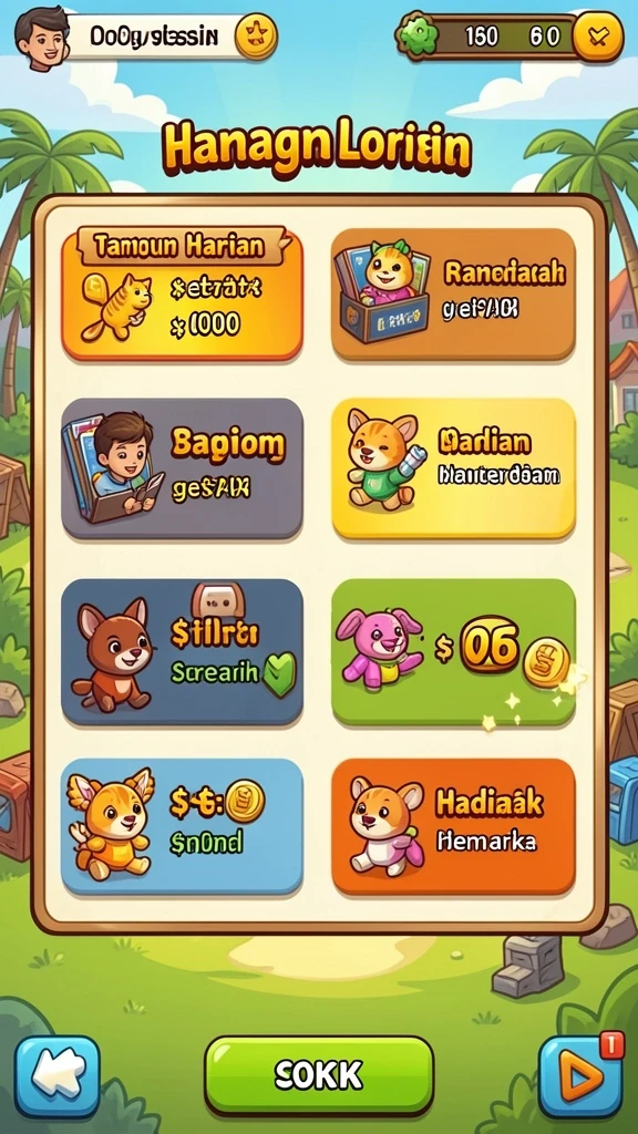 Beragam pilihan mode permainan yang menyenangkan.