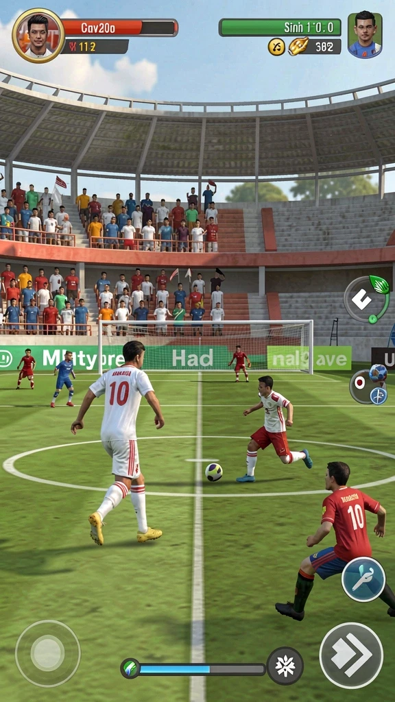 Fitur multiplayer untuk bermain dengan teman.