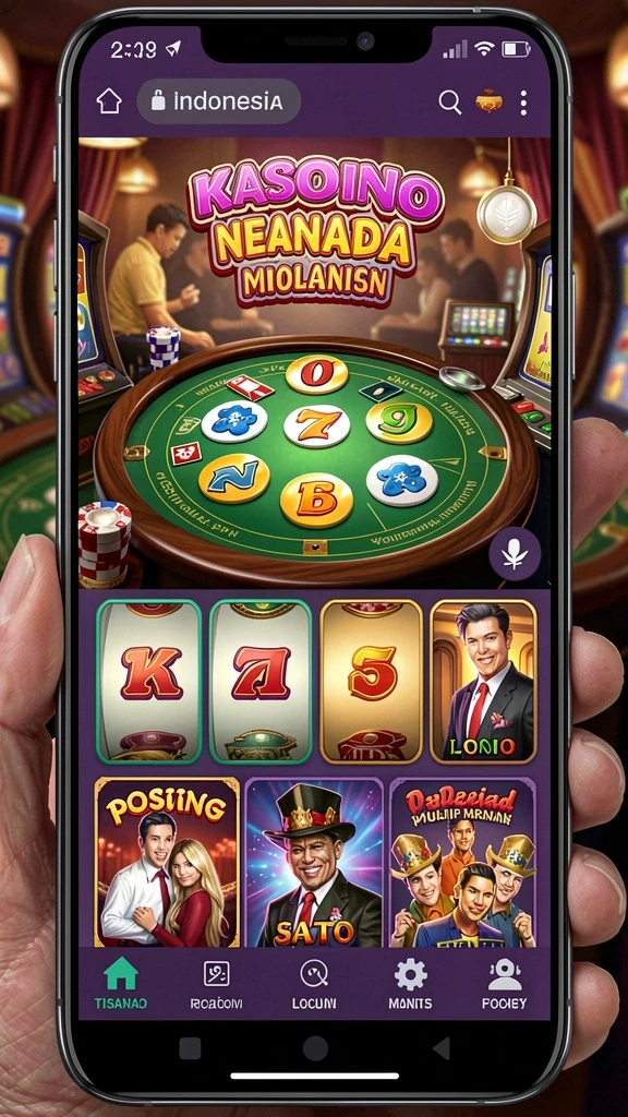 Tampilan antarmuka aplikasi yang menarik dan intuitif.