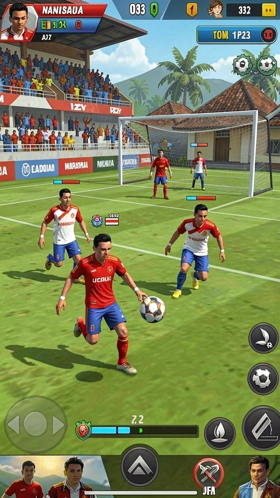 Tangkapan layar gameplay yang menunjukkan tantangan seru.