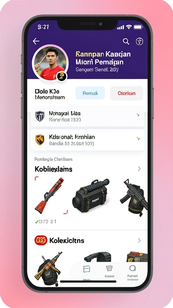 Tampilan antarmuka RSNVIP yang modern dan menarik.