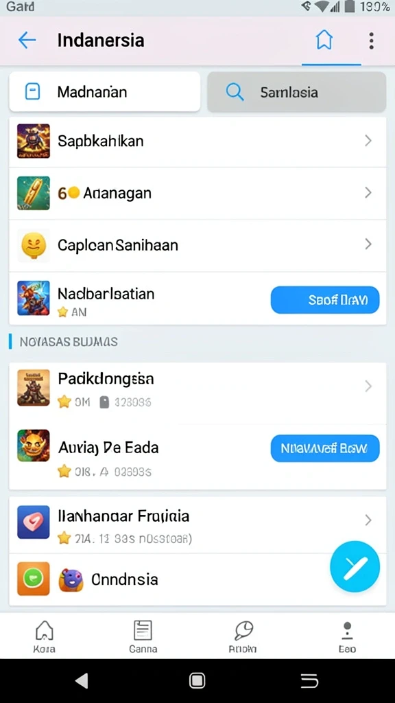 Beragam tema menarik yang ditawarkan dalam permainan.