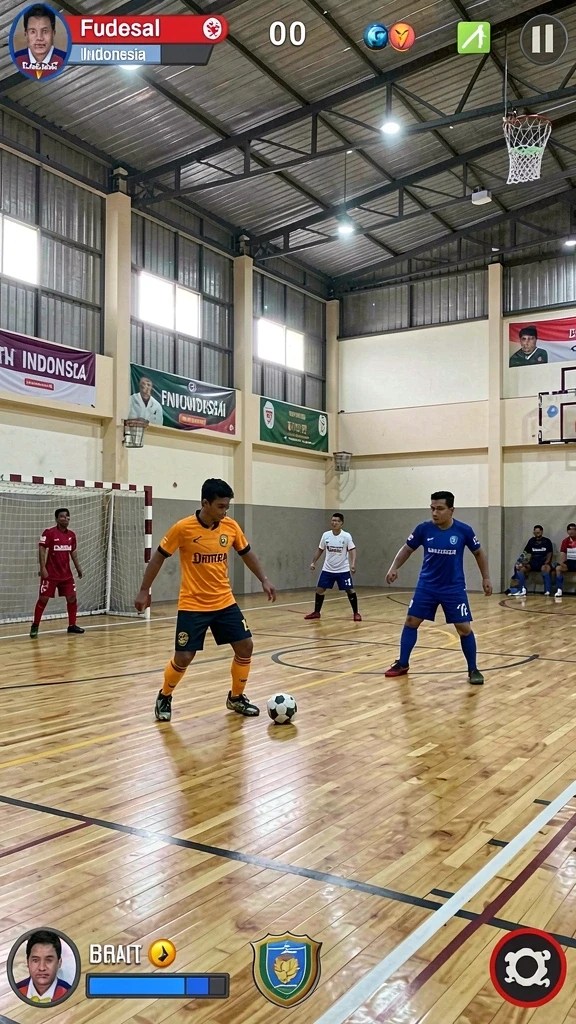Tangkapan layar menunjukkan grafis menawan dari petualangan SM605.