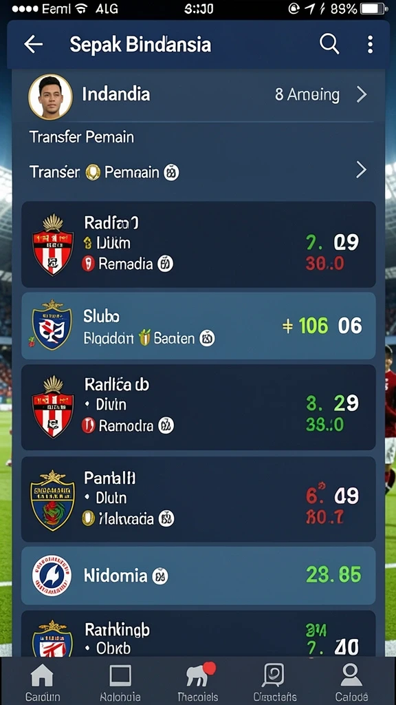 Fitur permainan slot dengan grafis yang menawan.