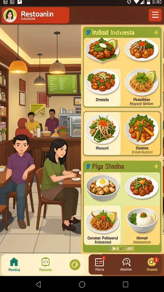 Statistik permainan yang lengkap dan informatif.