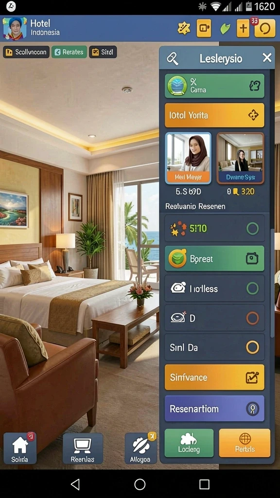 Mode multiplayer yang memungkinkan kompetisi seru.