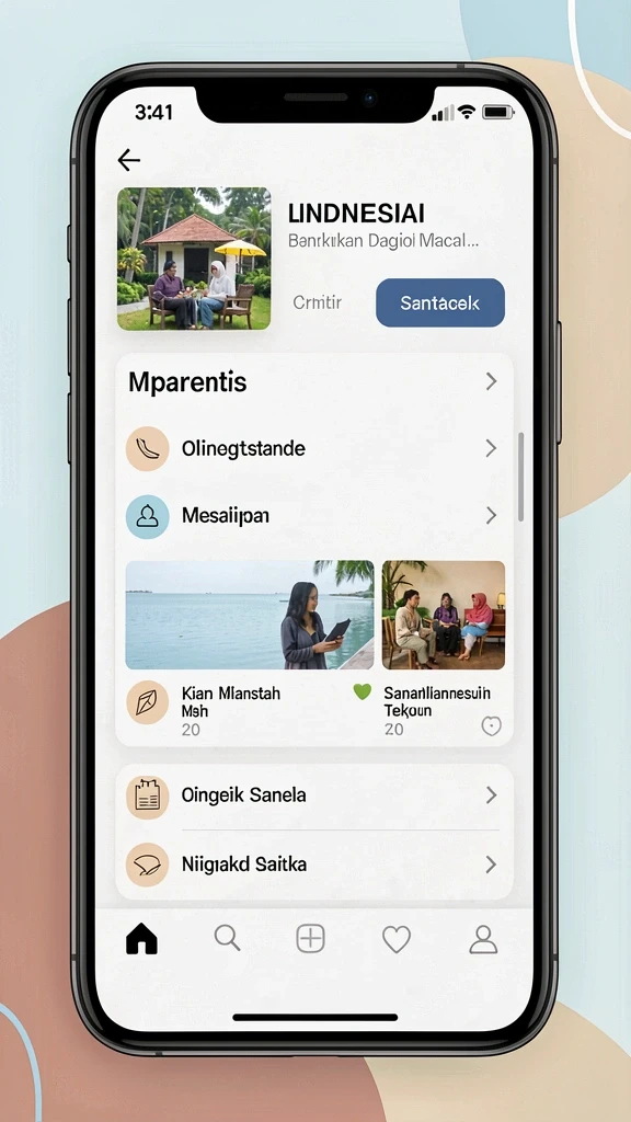 Fitur keamanan yang menjamin privasi pengguna.