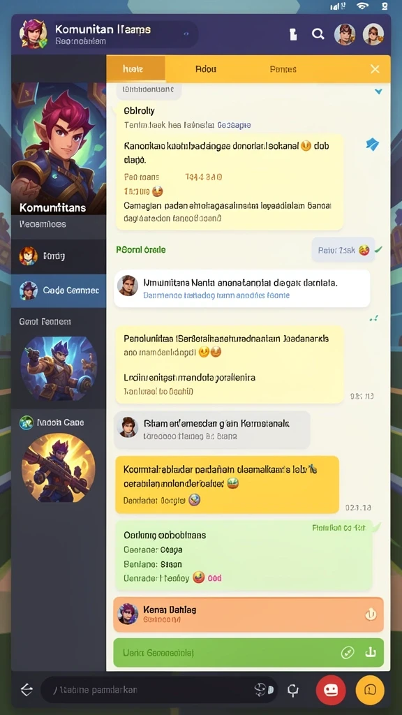 Tampilan antarmuka yang mudah digunakan.