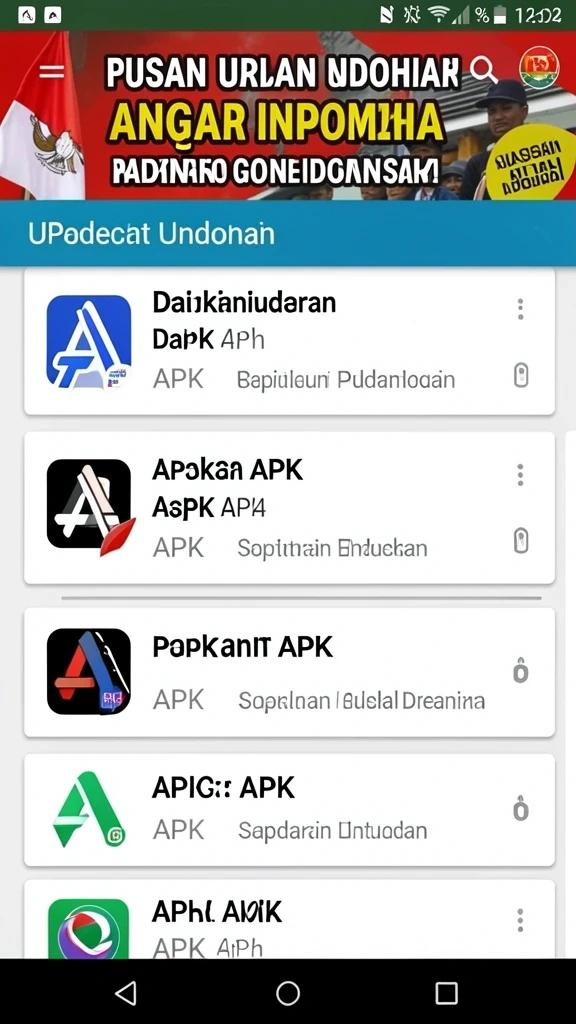 Tampilan utama aplikasi X78 yang menarik.