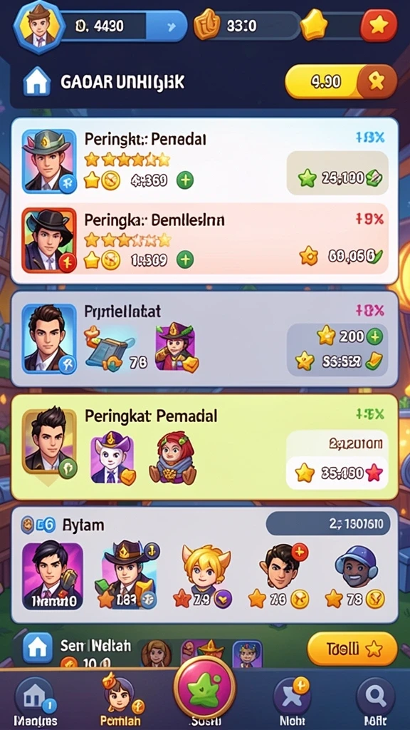 Grafis yang memukau memanjakan mata saat bermain.
